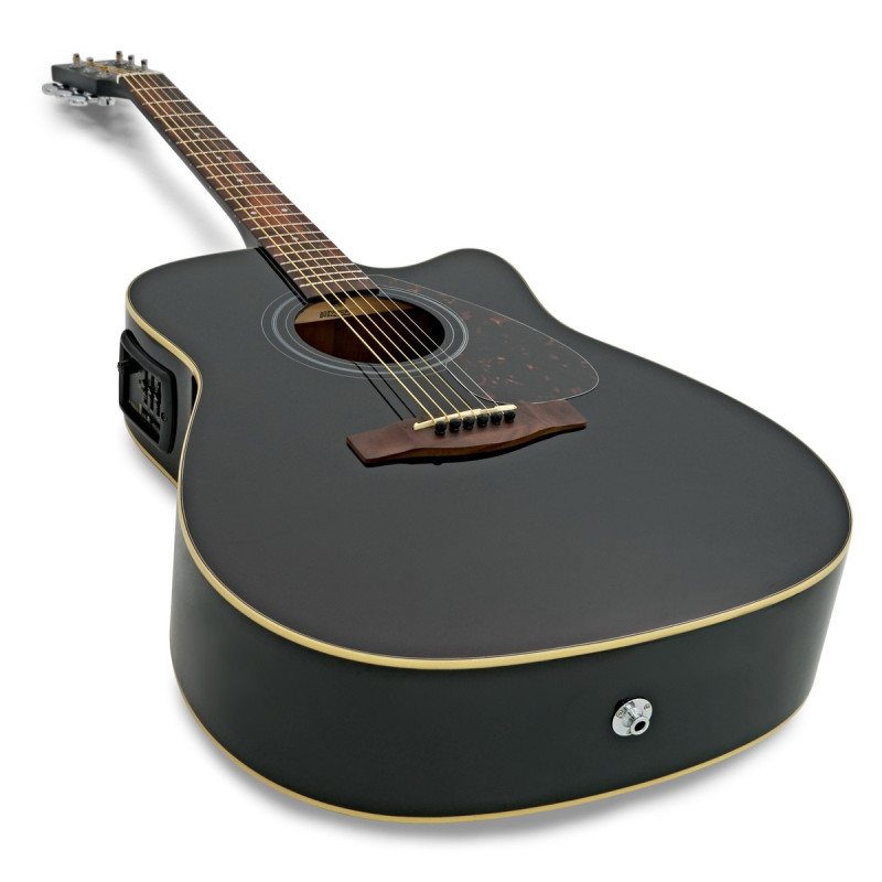 YAMAHA FX370C (Black) Електро-акустична гітара