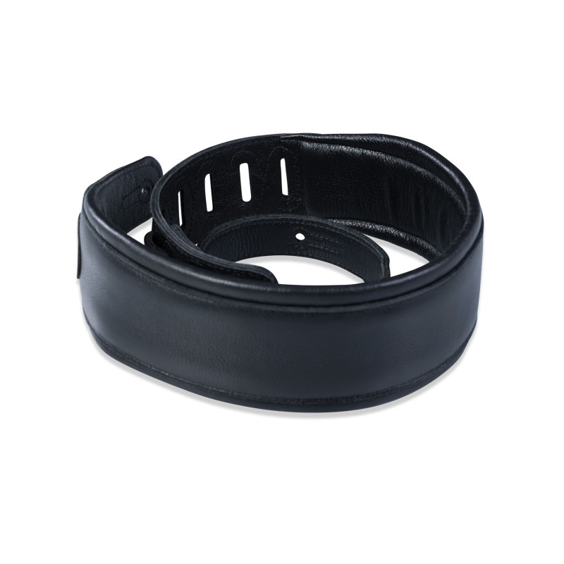 LEVY'S MSS2-BLK SIGNATURE SERIES PADDED GUITAR STRAP (BLACK) Ремінь для гітари
