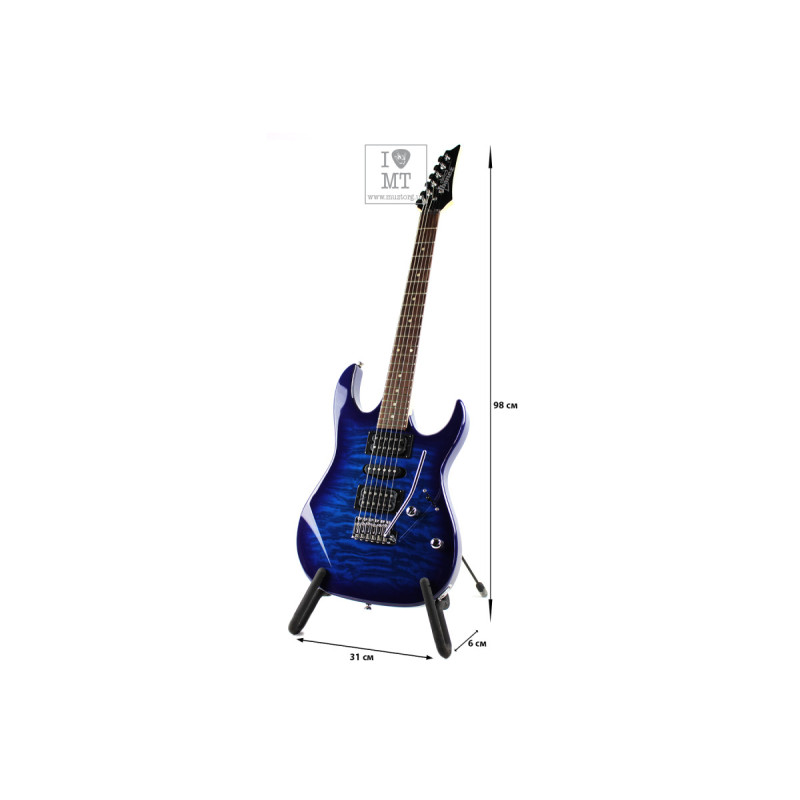 IBANEZ GRX70QA TBB Електрогітара