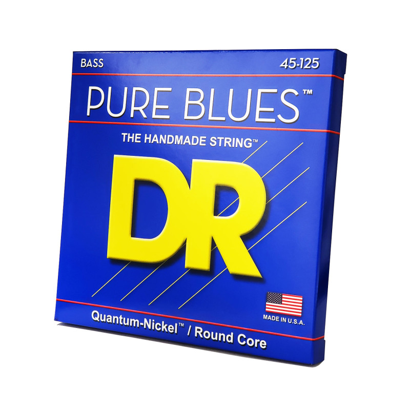 DR Strings PURE BLUES Bass - Medium - 5-string (45-125)
