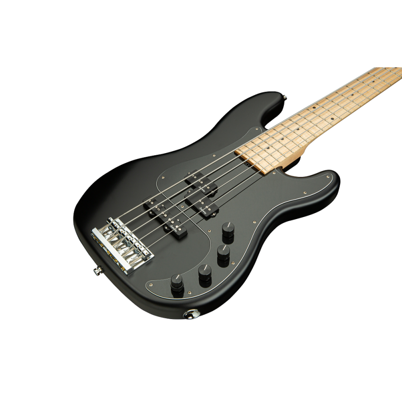 SADOWSKY MetroLine 21-Fret Hybrid P/J Bass, Ash, 5-String (Solid Black Satin) Бас-гітара