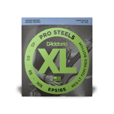 D‘ADDARIO EPS165 XL PROSTEELS REG LIGHT TOP / MED BOTTOM (45-105) Струни для бас-гітари