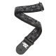 D`ADDARIO JOE SATRANI WOVEN GUITAR STRAP (Silver Sketches)