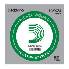 D'ADDARIO NW072 XL Nickel Wound 072 Струна для электрогитары