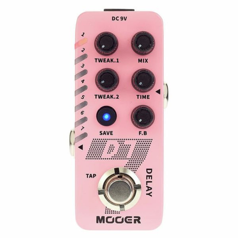 MOOER D7 Delay Педаль ефектів