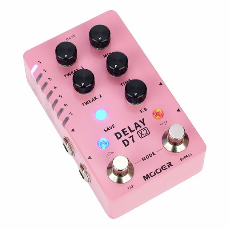 MOOER D7 X2 Delay Педаль эффектов