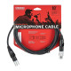 D'ADDARIO PW-MS-10 Custom Series Swivel Microphone Cable (3m)
