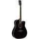 YAMAHA FGX830C (Black) Електро-акустична гітара