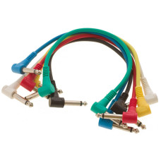 ROCKCABLE Patch Cable, Multi-Color, 15 cm (6pcs)