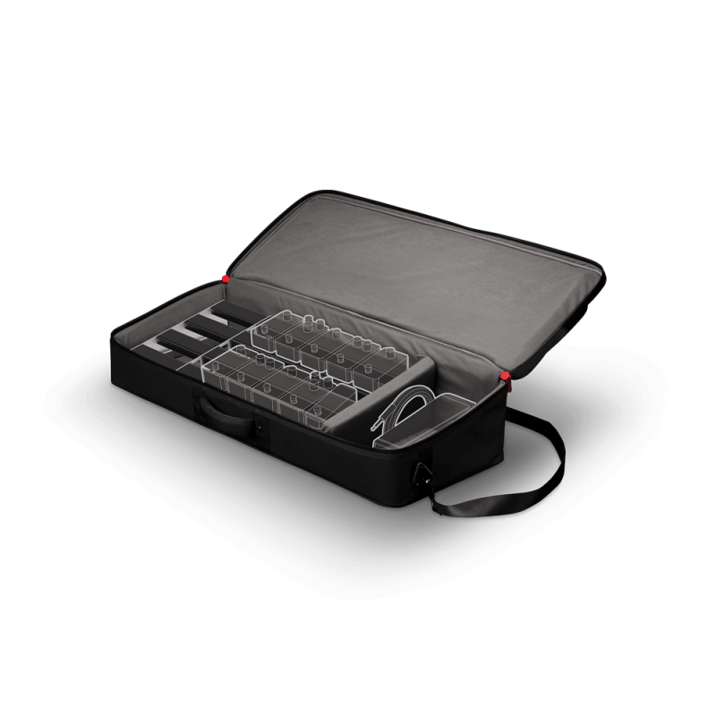 D'ADDARIO Double Row Backline Pedalboard Transporter Case