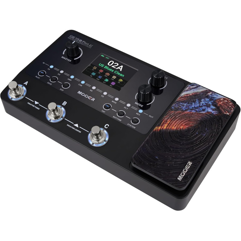 MOOER GE150 Plus Li Гитарный процессор эффектов