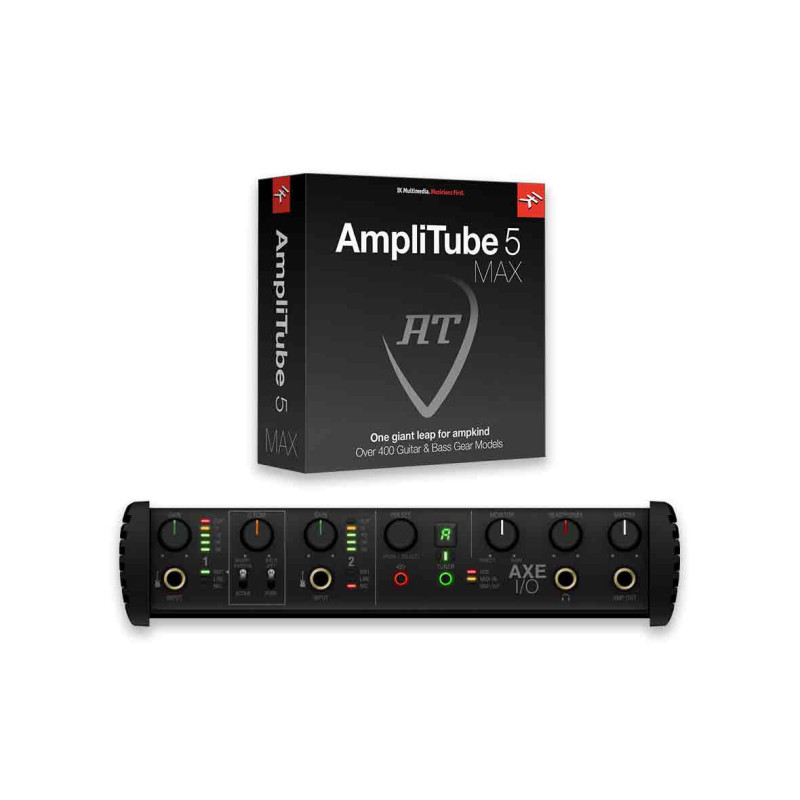 IK MULTIMEDIA AXE I/O + AmpliTube 5 MAX Bundle