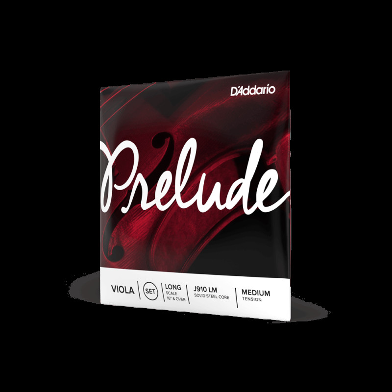 D`ADDARIO PRELUDE VIOLA STRING SET Long Scale Medium Tension