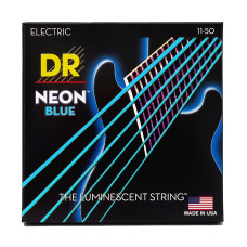 DR Strings NEON Blue Electric - Heavy (11-50)