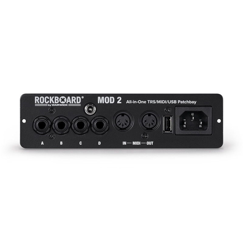 ROCKBOARD MOD 2 V2 All-in-One TRS, Midi & USB Patchbay