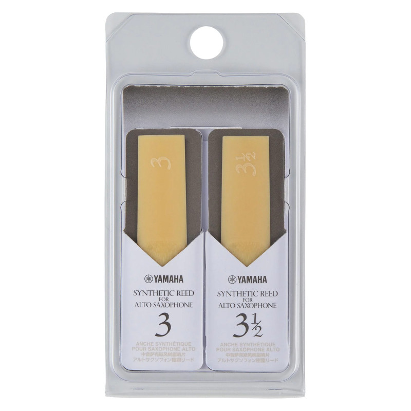 YAMAHA ASR3035 Synthetic Reeds for Eb Alto Saxophone - #3.0 + #3.5 Тростина для духових