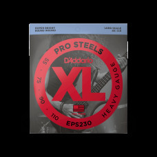 D’ADDARIO EPS230 XL PROSTEELS BASS HEAVY (55-110) Струны для бас-гитары
