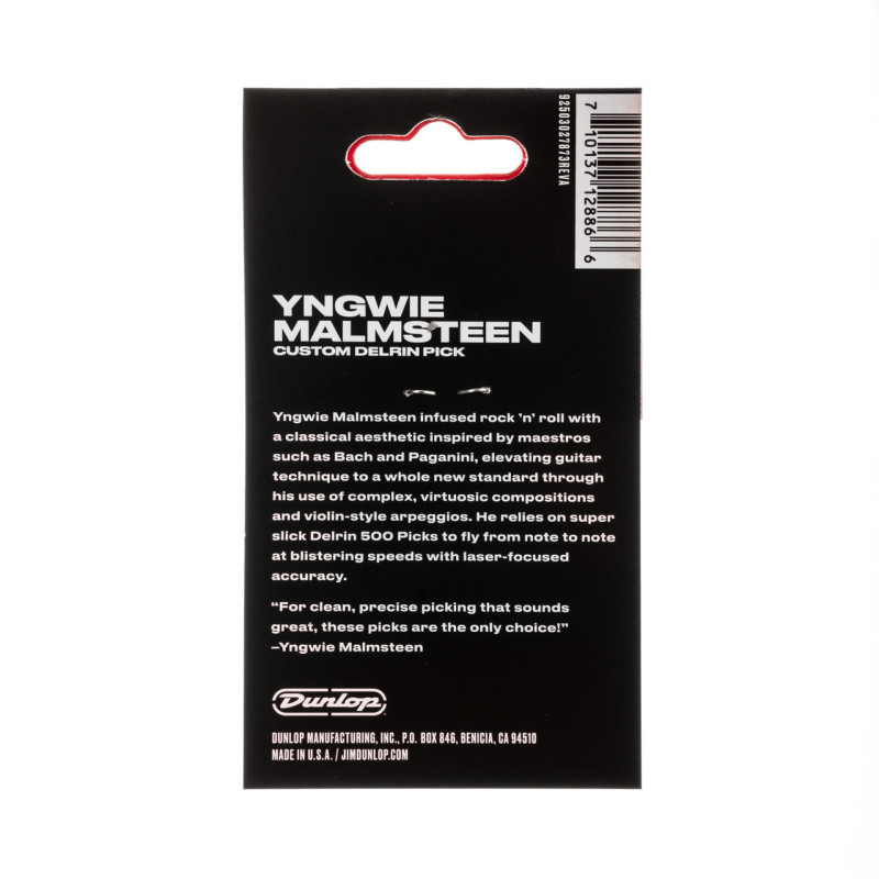 DUNLOP YNGWIE MALMSTEEN 1.14MM Медіатори