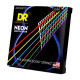 DR Strings NEON Multi-Color Acoustic - Light (12-54)