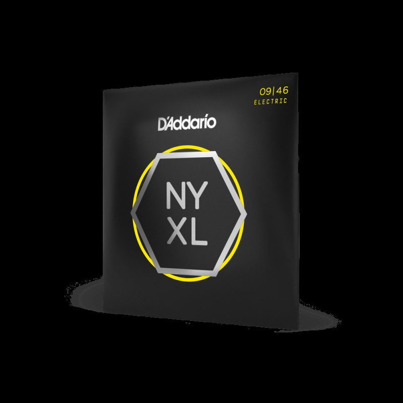 D’ADDARIO NYXL0946 NYXL ELECTRIC SUPER LIGHT TOP/REGULAR BOTTOM (09-46) Струны для электрогитары
