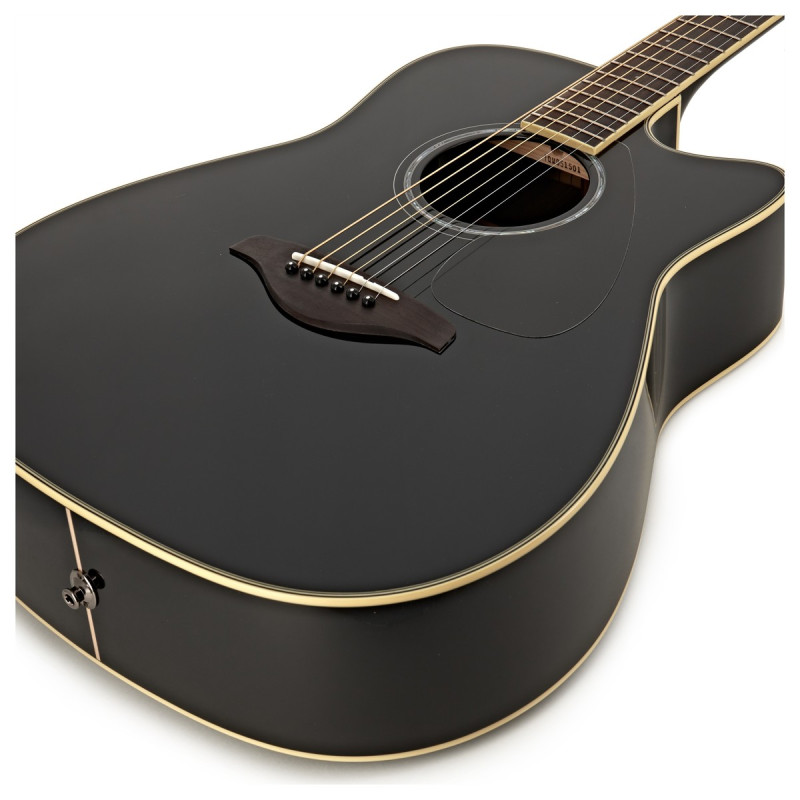YAMAHA FGX830C (Black) Електро-акустична гітара