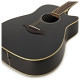 YAMAHA FGX830C (Black) Електро-акустична гітара