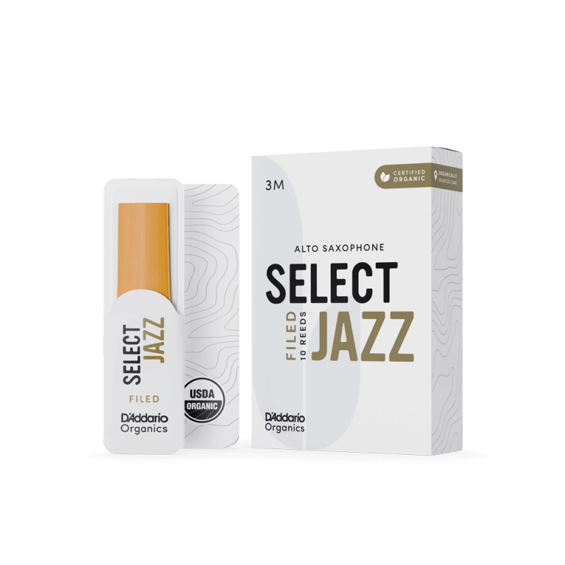 D`ADDARIO Organic Select Jazz - Alto Sax Filed 3M - (1 шт)