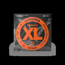 D‘ADDARIO ECG23 XL CHROMES EXTRA LIGHT (10-48) Струни для електрогітари