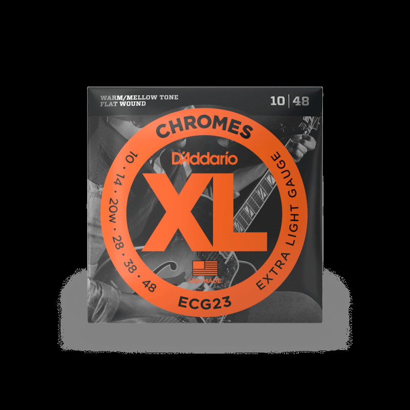D‘ADDARIO ECG23 XL CHROMES EXTRA LIGHT (10-48) Струни для електрогітари
