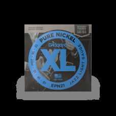D‘ADDARIO EPN21 XL PURE NICKEL JAZZ LIGHT (12-51) Струни для електрогітари