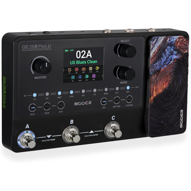 MOOER GE150 Plus Li Гитарный процессор эффектов