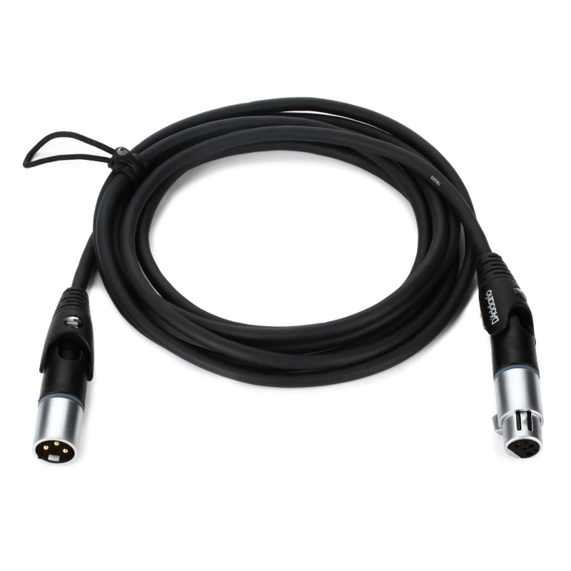 D'ADDARIO PW-MS-10 Custom Series Swivel Microphone Cable (3m)