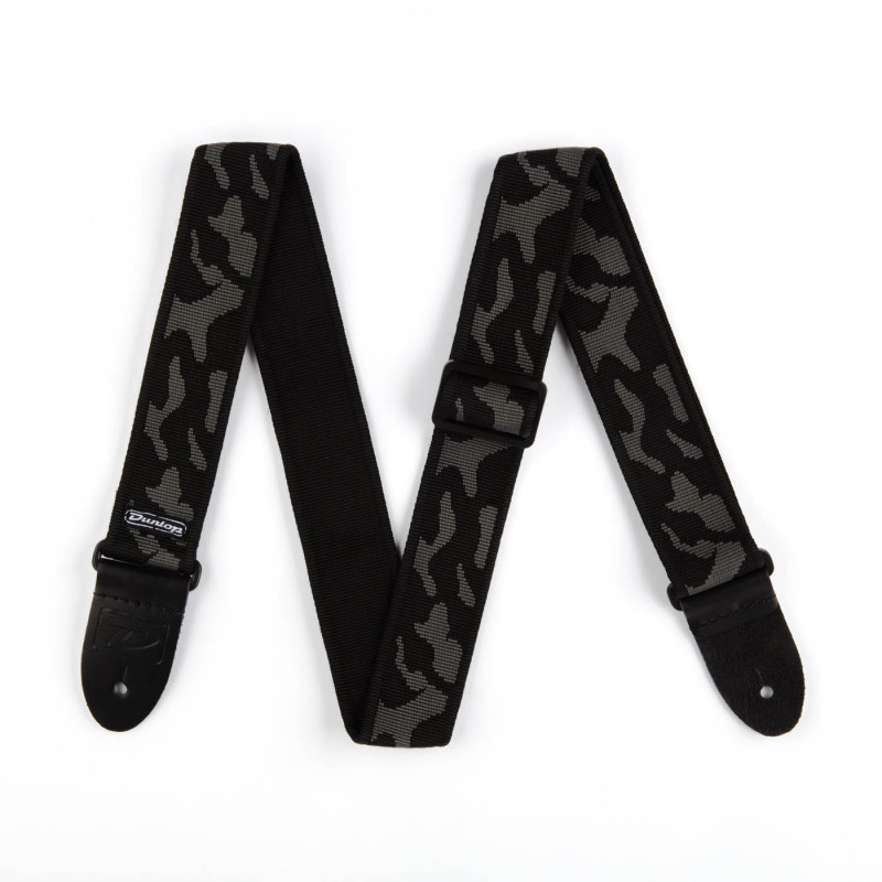 DUNLOP D3810GY CLASSIC CAMMO GRAY STRAP Ремінь для гітари