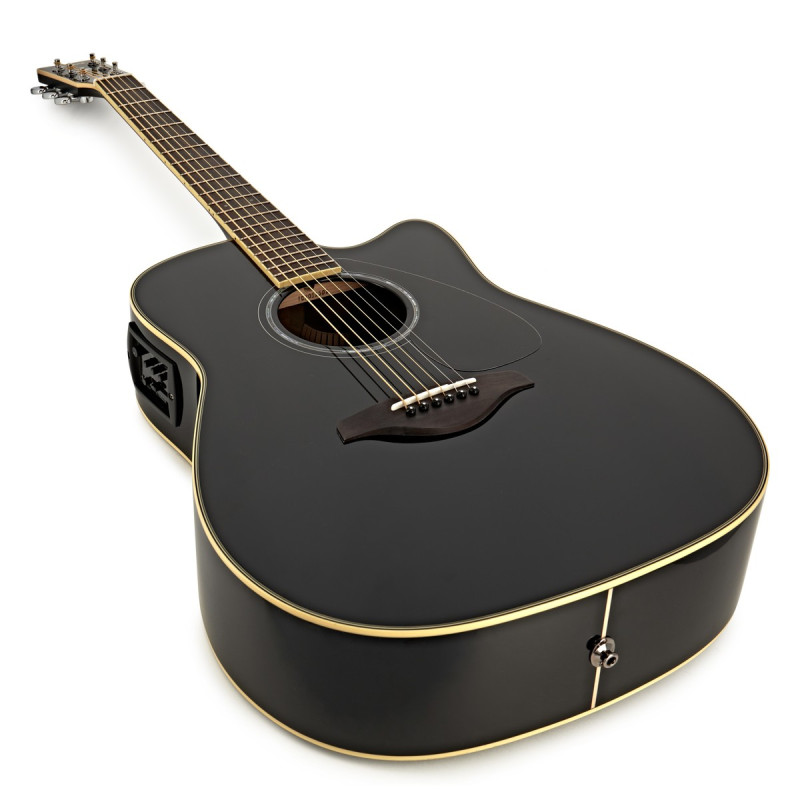 YAMAHA FGX830C (Black) Електро-акустична гітара