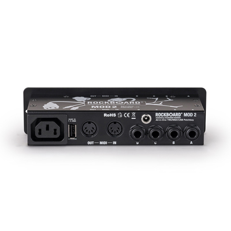 ROCKBOARD MOD 2 V2 All-in-One TRS, Midi & USB Patchbay