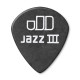 DUNLOP TORTEX PITCH BLACK JAZZ III PICK 1.35MM Медіатори