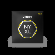 D‘ADDARIO NYXL0946 NYXL ELECTRIC SUPER LIGHT TOP / REGULAR BOTTOM (09-46) Струни для електрогітари