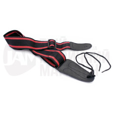 MAXTONE GS100 (BLACK-RED) GUITAR STRAP