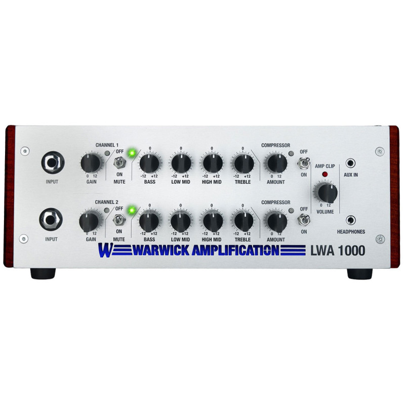 WARWICK LWA 1000 (Silver) Усилитель-голова для бас-гитары