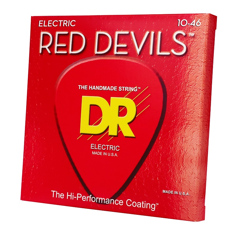 DR STRINGS RED DEVILS Electric - Medium (10-46) Струни для електрогітари