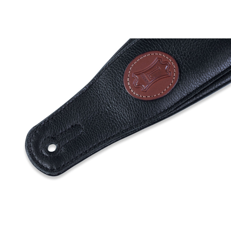LEVY'S MSS2-BLK SIGNATURE SERIES PADDED GUITAR STRAP (BLACK) Ремінь для гітари