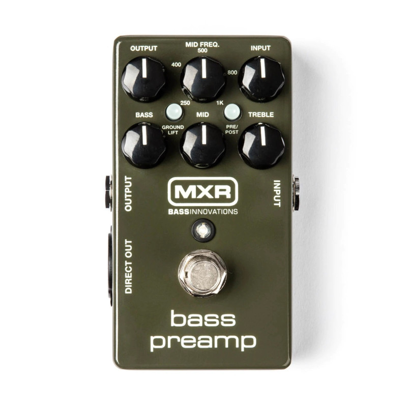 MXR BASS PREAMP Педаль эффектов