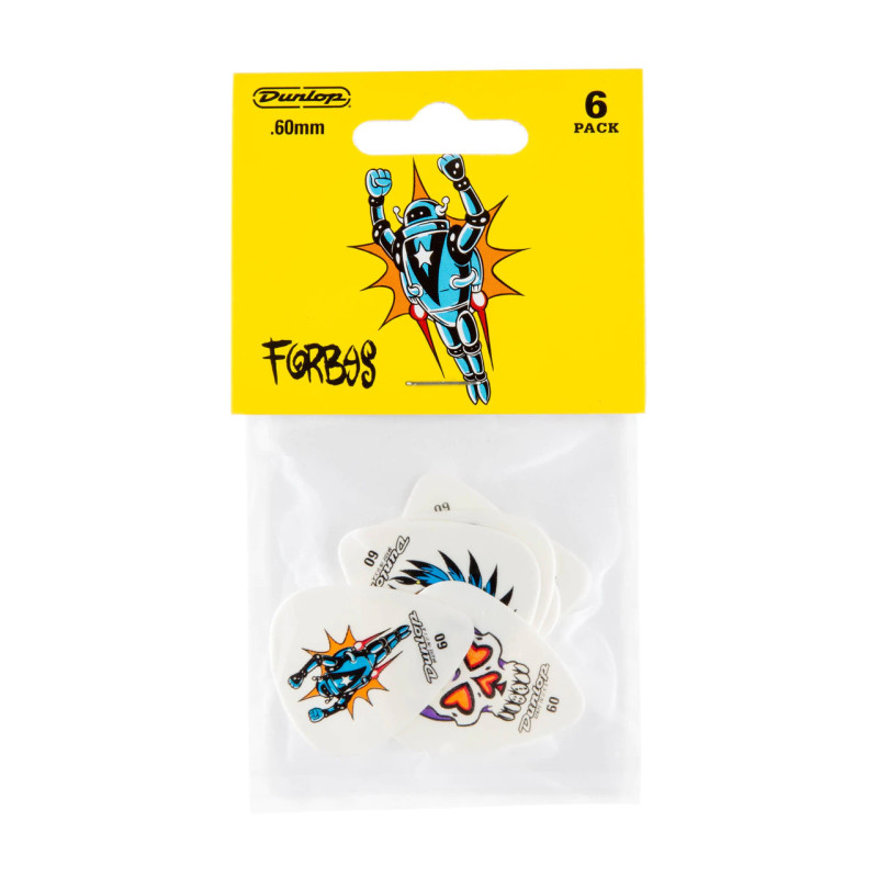 DUNLOP ALAN FORBES PICK .60MM Медіатори