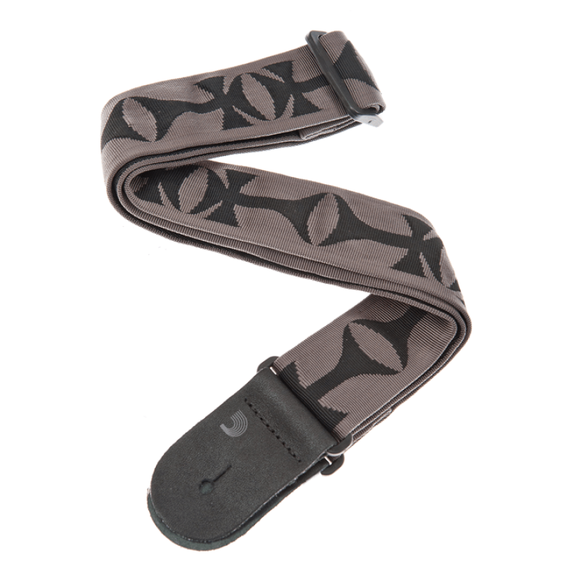 D`ADDARIO 50F03 NYLON WOVEN GUITAR STRAP (CROSS)