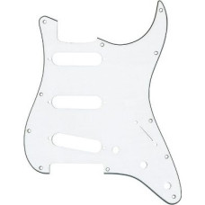DIMARZIO FG2108W 3-PLY PICKGUARD FOR STRATOCASTER (WHITE)