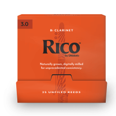 D`ADDARIO Rico - Bb Clarinet #3.0 - 25 Box