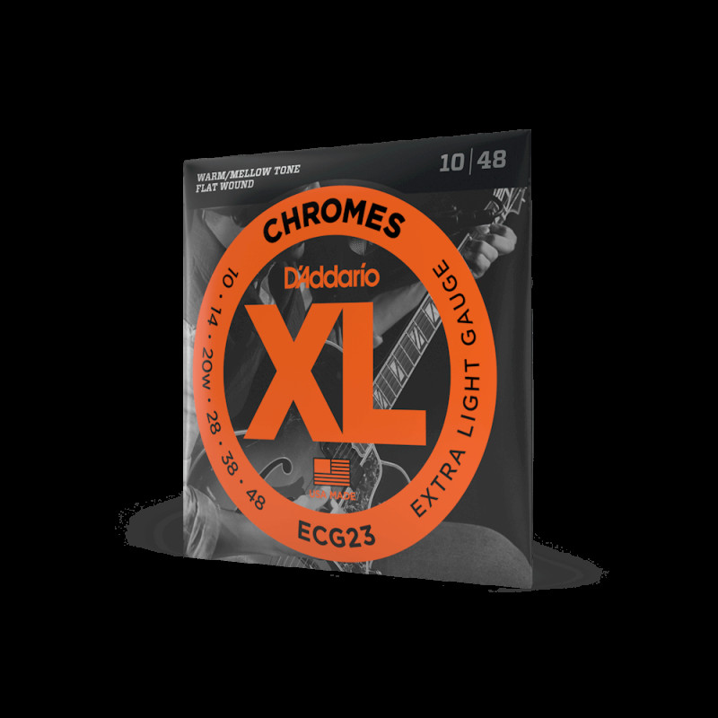 D‘ADDARIO ECG23 XL CHROMES EXTRA LIGHT (10-48) Струни для електрогітари