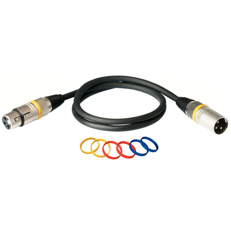 ROCKCABLE RCL30350 D7 Microphone Cable (0.5m)