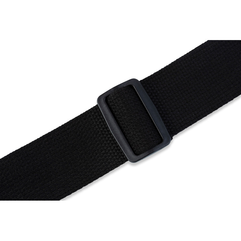 LEVY'S MC8-BLK CLASSICS SERIES COTTON GUITAR STRAP (BLACK) Ремінь для гітари