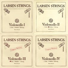 Комплект струн Larsen Original Cello (medium) 4/4 для віолончелі